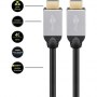 Goobay 75053 HighSpeed HDMI™ connection cable with Ethernet, 1m - 4